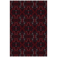 Verdande Red Rug by Volver Studios