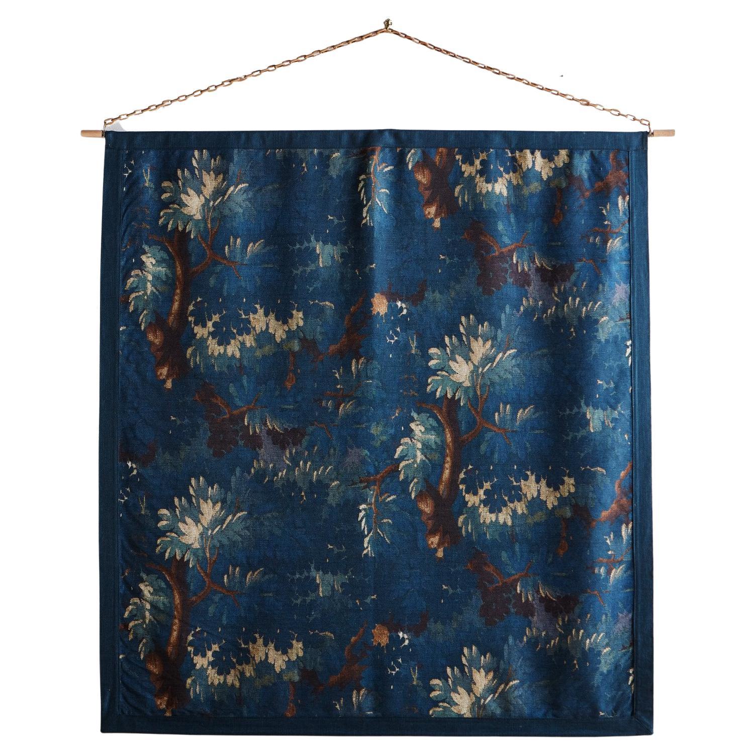 Bill Hinz Hand Hooked Wall Hanging at 1stDibs