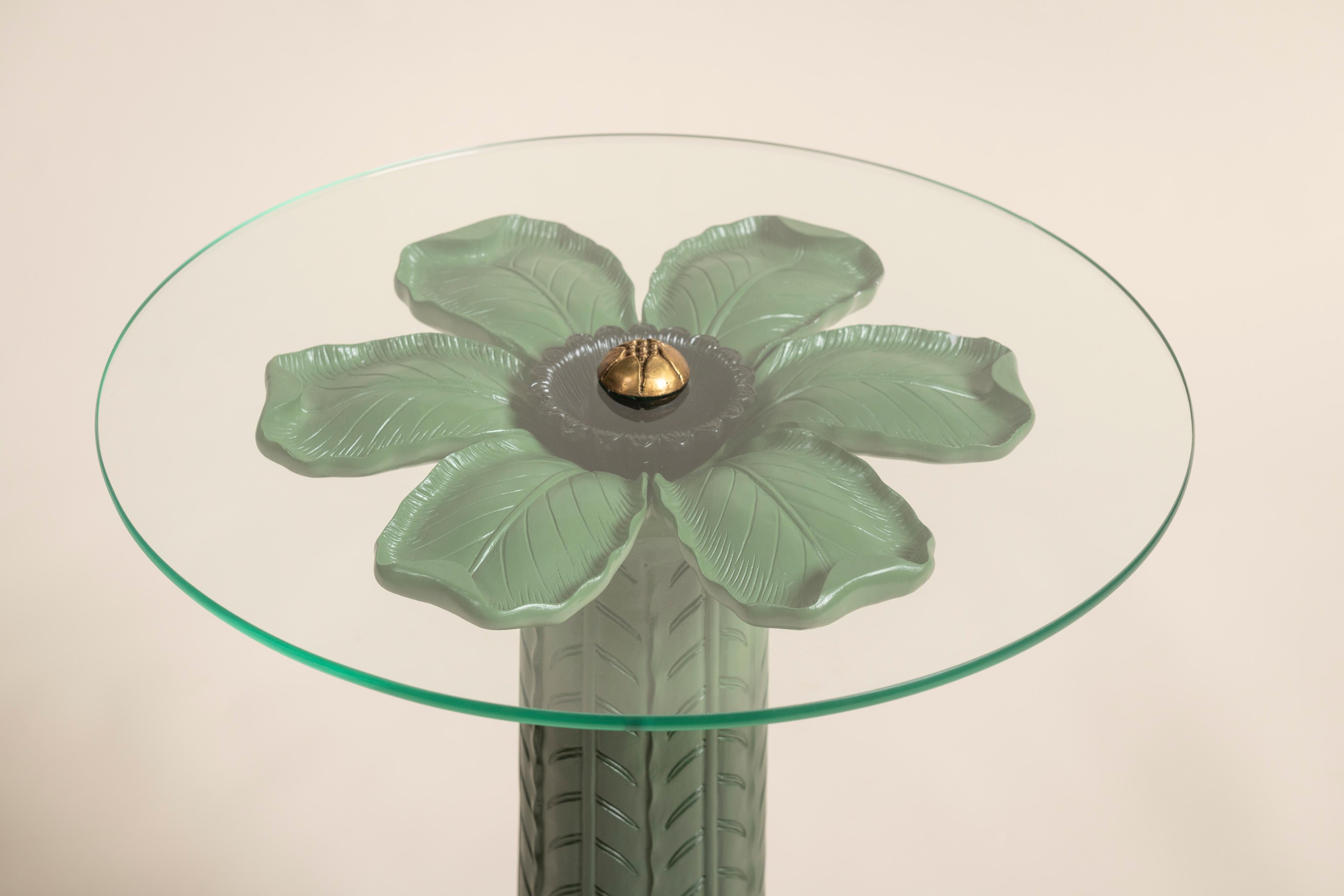 XXIe siècle et contemporain Table d'appoint Verde ACANTHUS, 2023 en vente