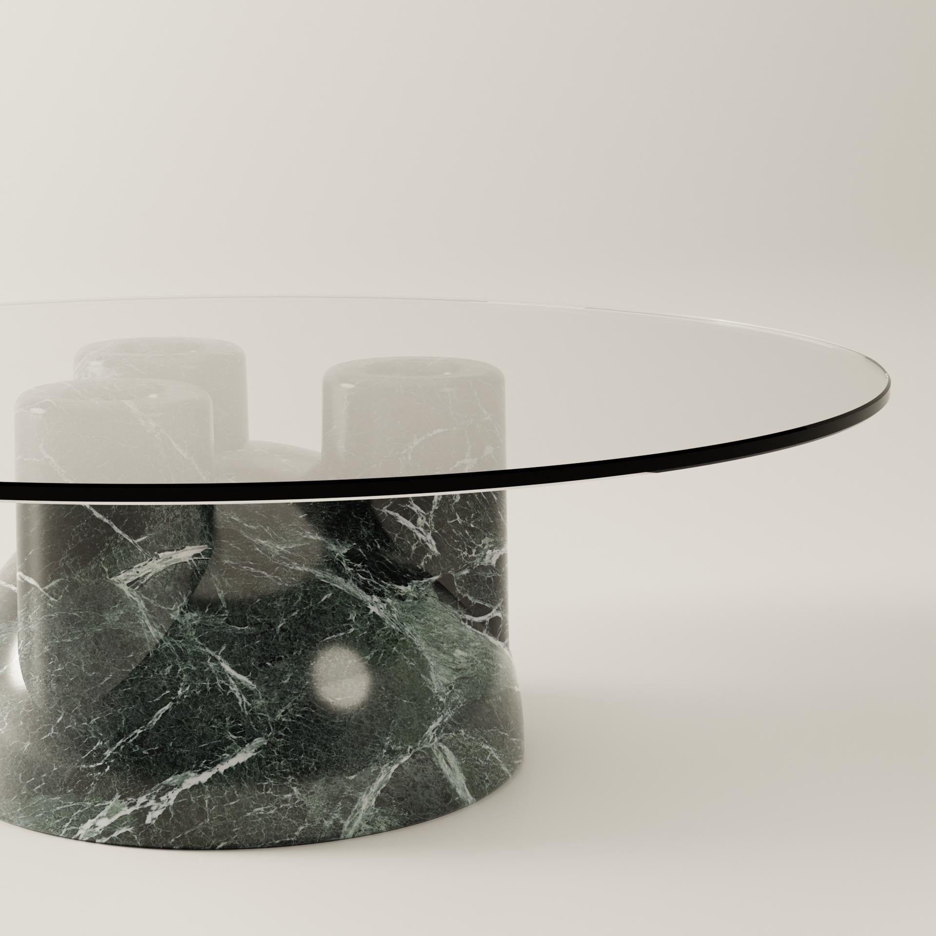 Línea U de mármol Verde Alpi 'tAAAble' de BURGIO Siglo XXI y contemporáneo en venta