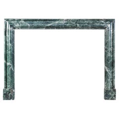 Verde Antico Bolection Fireplace Surround