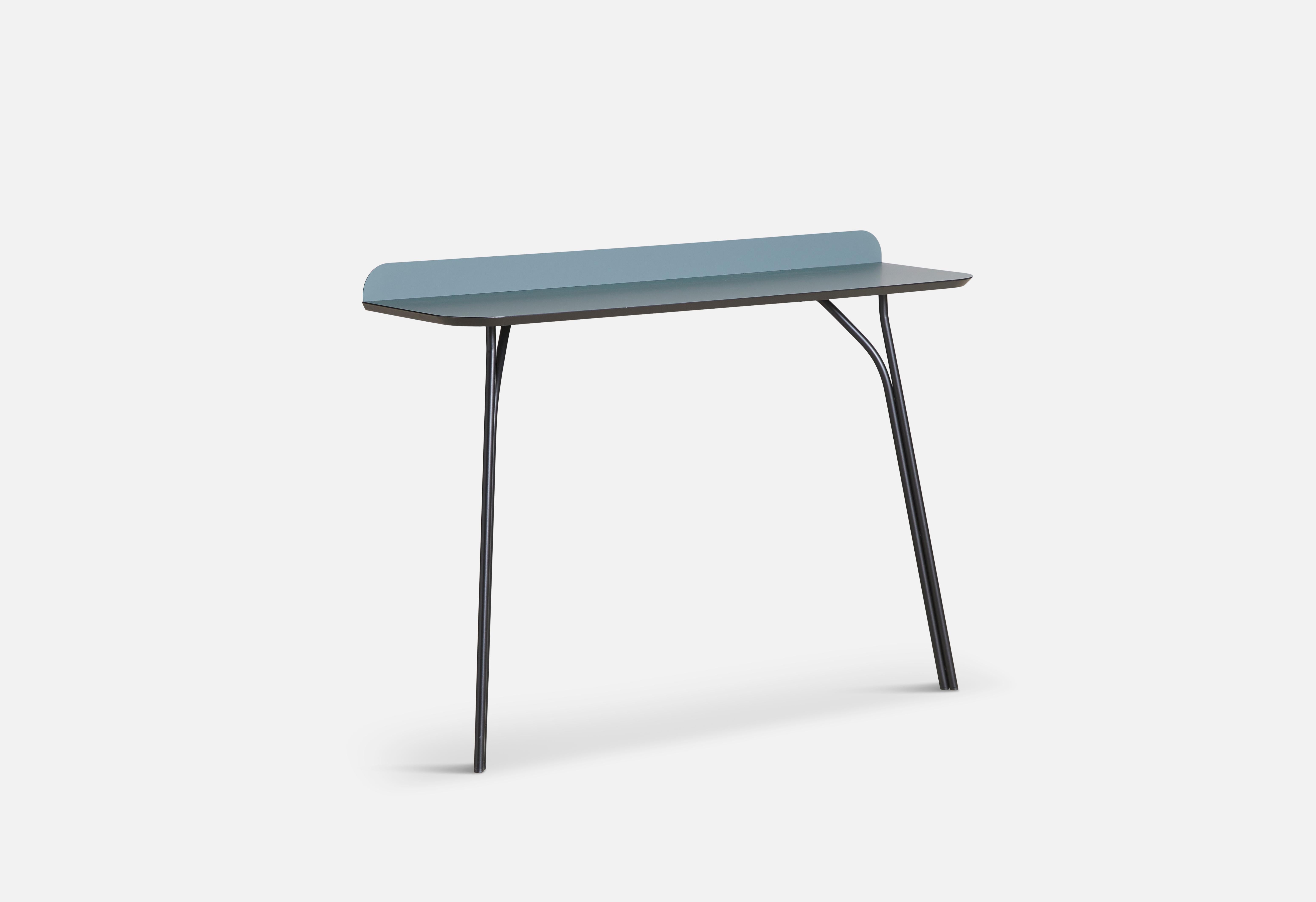 Verde Comodoro Tree Console Table by Elisabeth Hertzfeld  
Materials: Fenix Laminate, Metal  
Dimensions: D 40 x W 130 x H 96 cm
Also available in different sizes. Please contact us.

The founders, Mia and Torben Koed, decided to put their 30 years