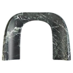 Verde Notte Shan Marble Console by Serafini