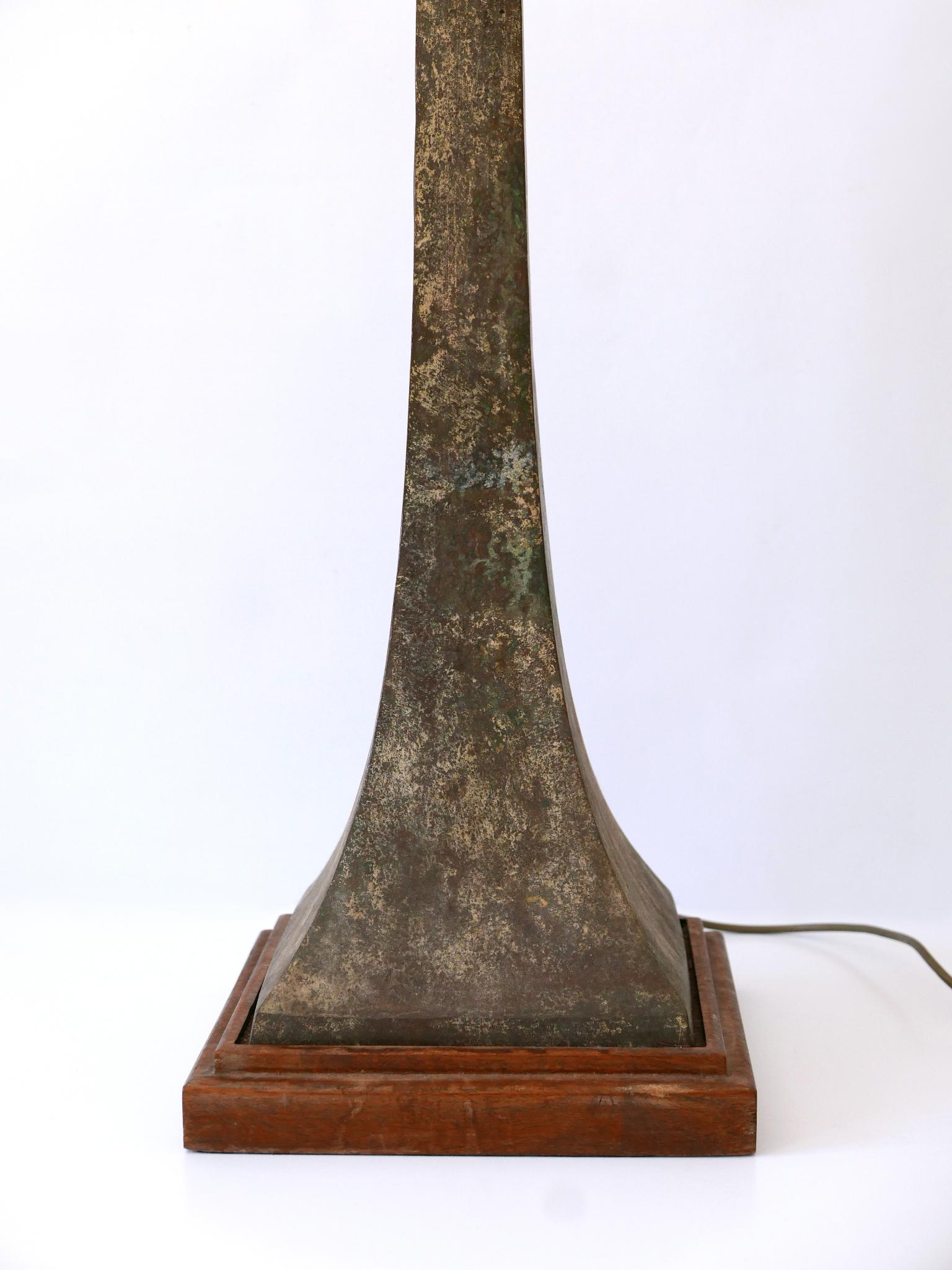 Verdigris Bronze Floor Lamp by Stewart Ross James for Hansen Lighting, 1960s For Sale 6
