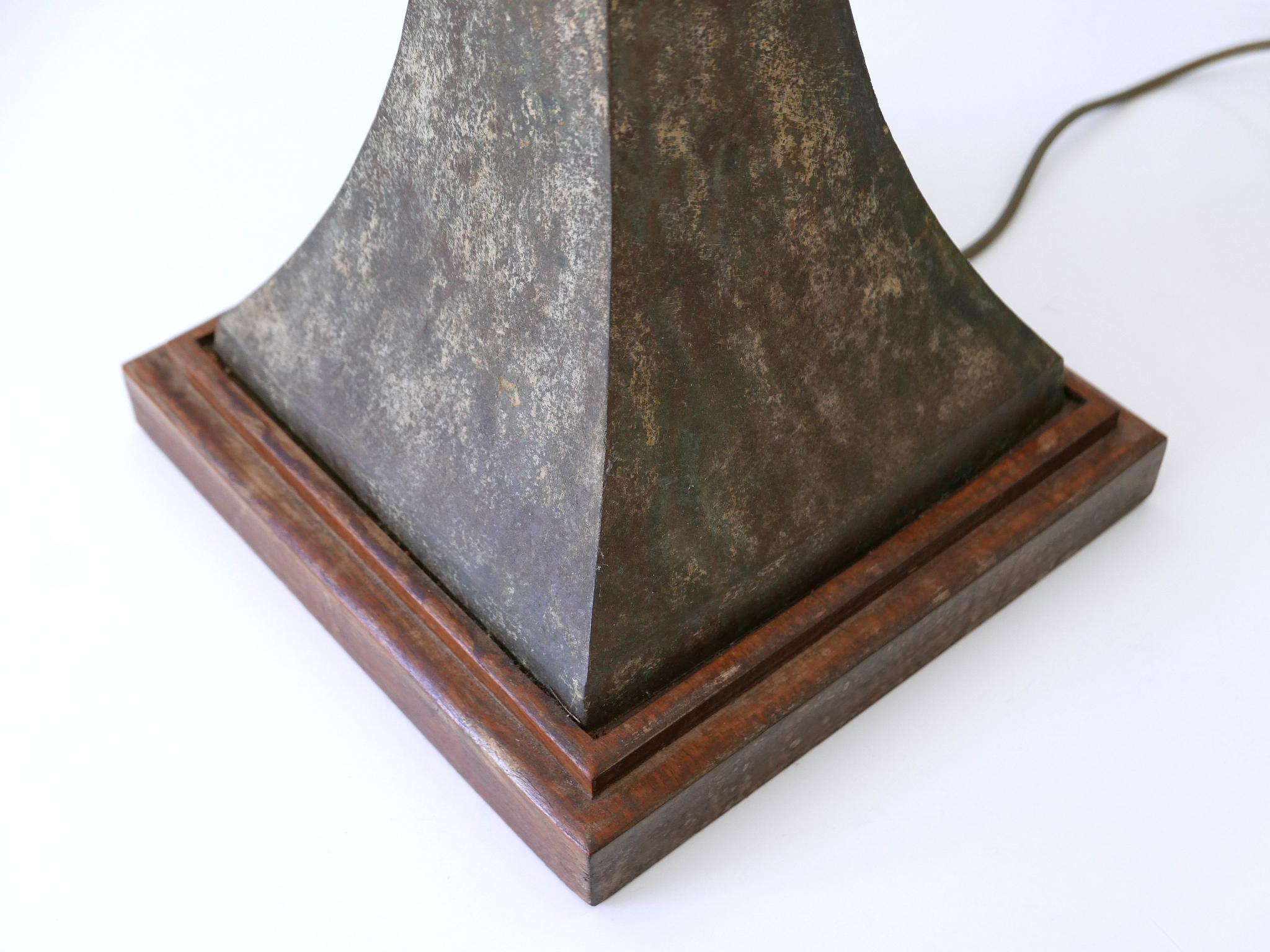 Verdigris Bronze Floor Lamp by Stewart Ross James for Hansen Lighting, 1960s For Sale 8