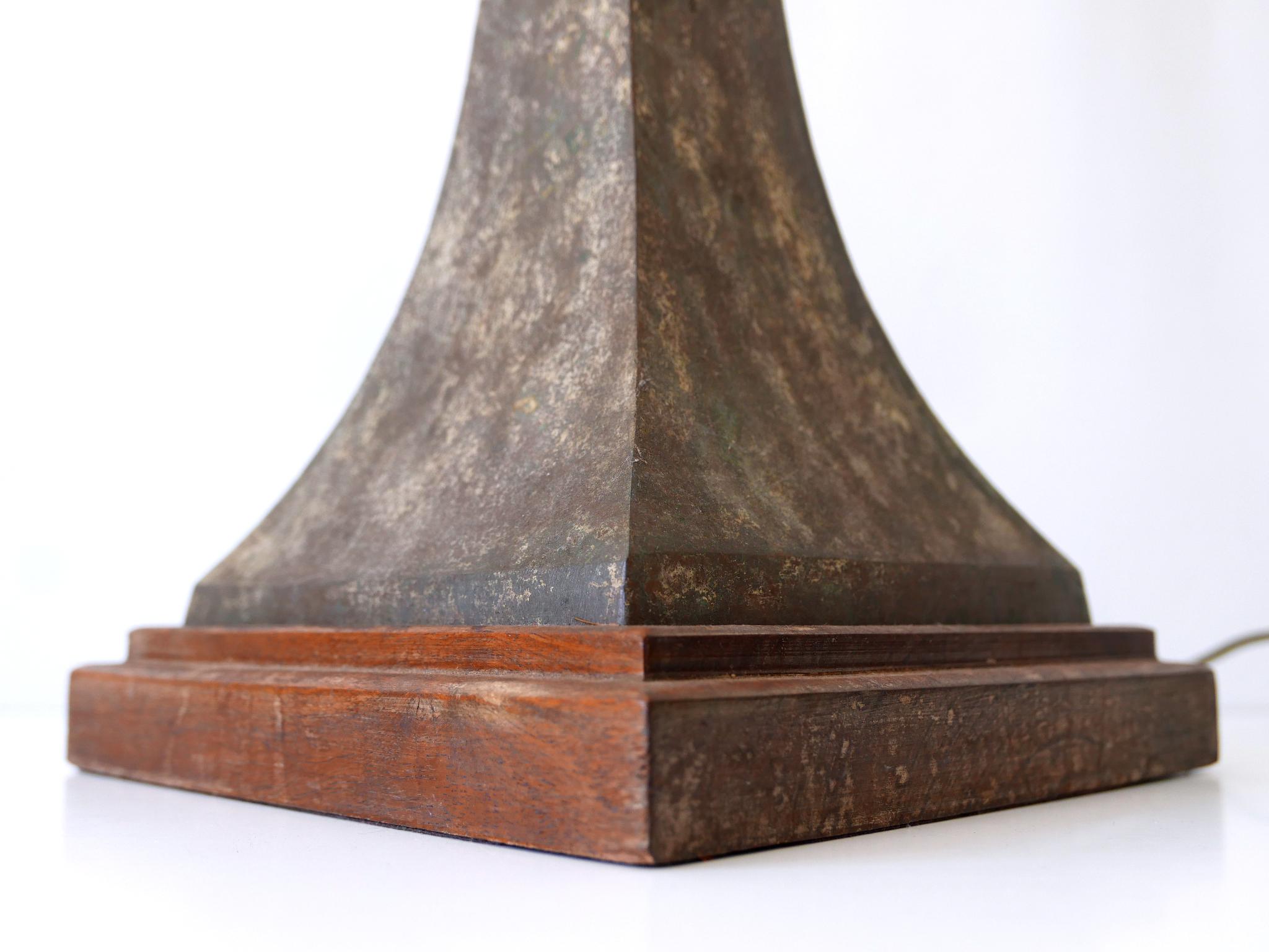 Verdigris Bronze Floor Lamp by Stewart Ross James for Hansen Lighting, 1960s For Sale 9
