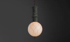 Verdigris Caged Pendant, Netherlands circa 1900
