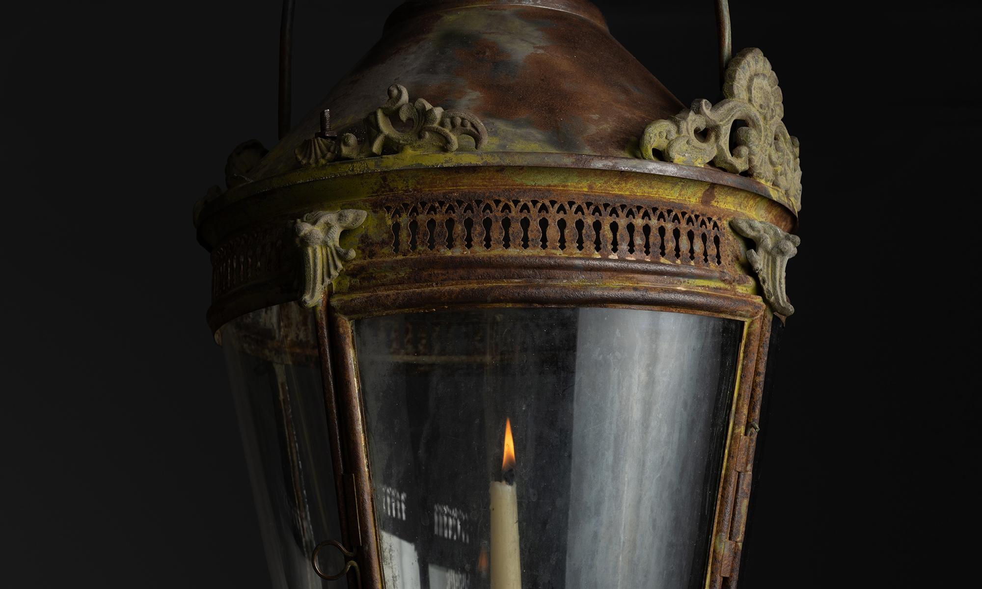 Verdigris Lanterns, Italy circa 1850 For Sale 1