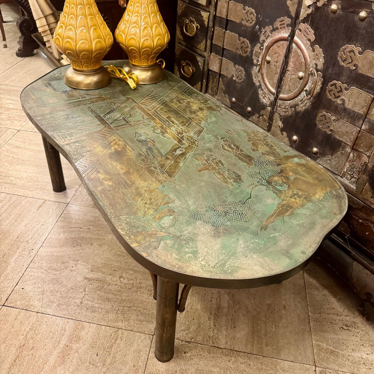 Table basse Laverne Verdigris en vente 4
