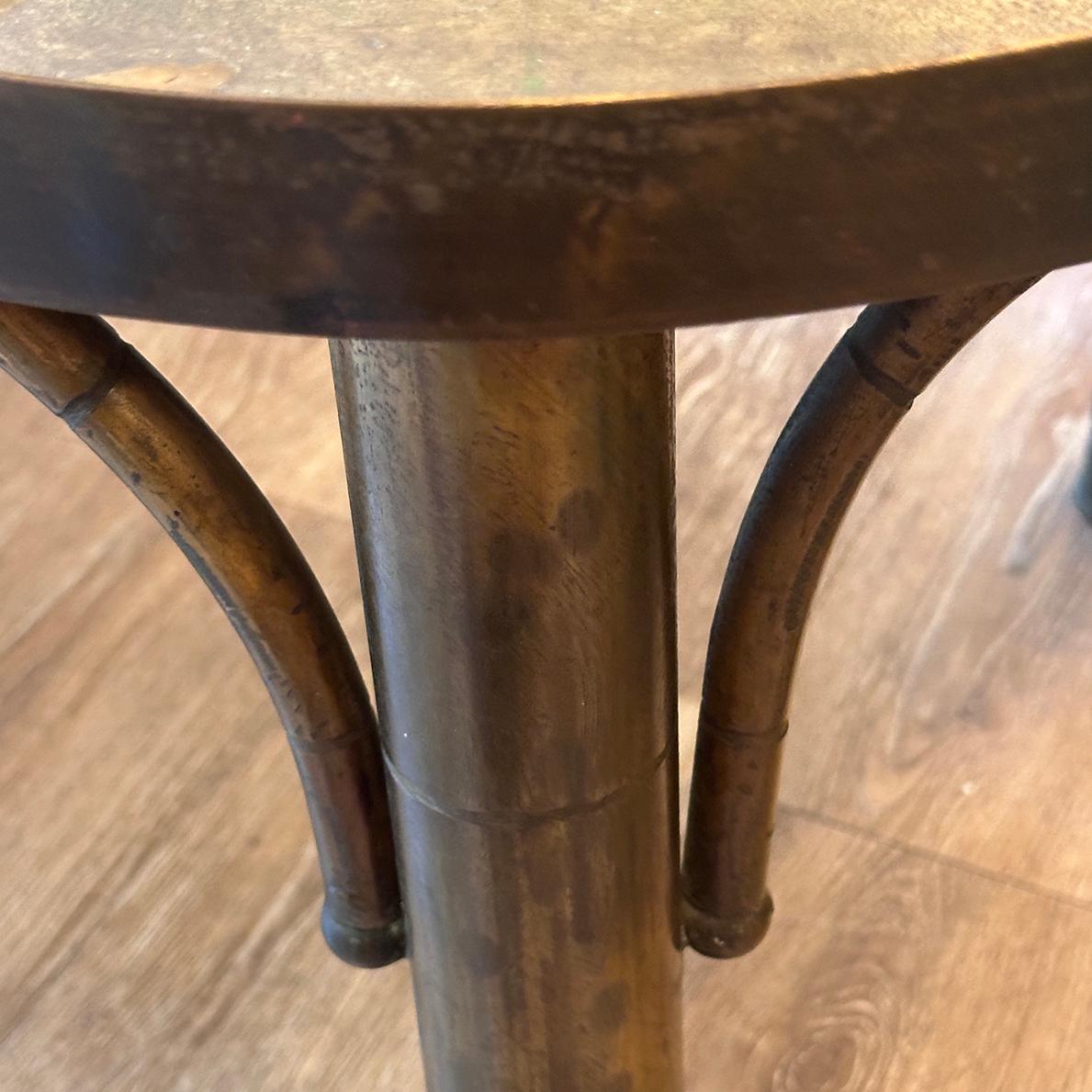 Bronze Verdigris Laverne Coffee Table For Sale