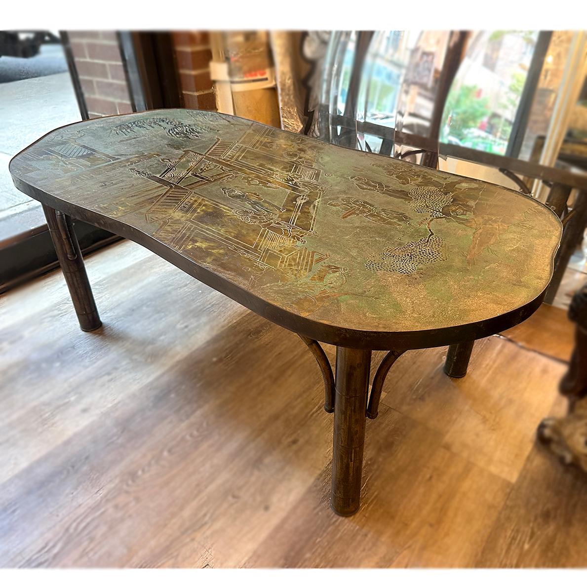 Verdigris Laverne Coffee Table For Sale 1