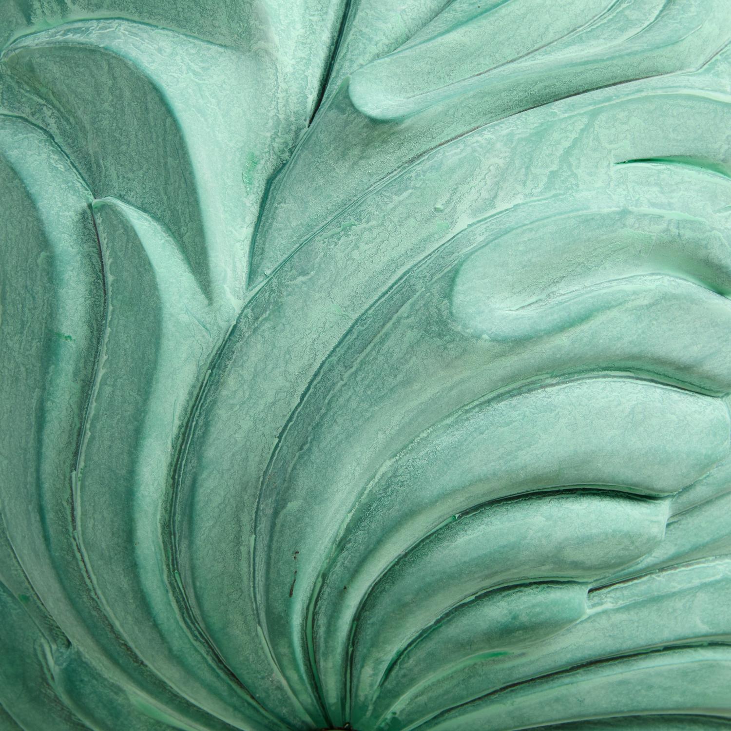American Verdigris Tenerife Chandelier by David Duncan Studio For Sale