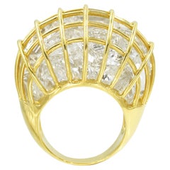 Verdura "Caged " Ring in 18k Yellow Gold 'Fulco di Verdura'