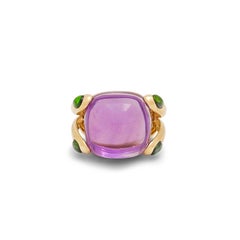 Verdura 'Candy' Amethyst and Tourmaline Ring