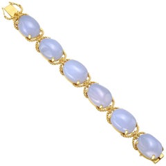 Verdura Chalcedony "Pebble" Bracelet