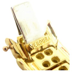 Verdura Fancy Yellow Double Row Armband aus 18k Gelbgold