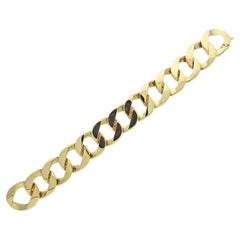 Verdura Gold Curb Link Gold Bracelet
