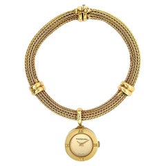 VERDURA Gold Mesh Bracelet Watch