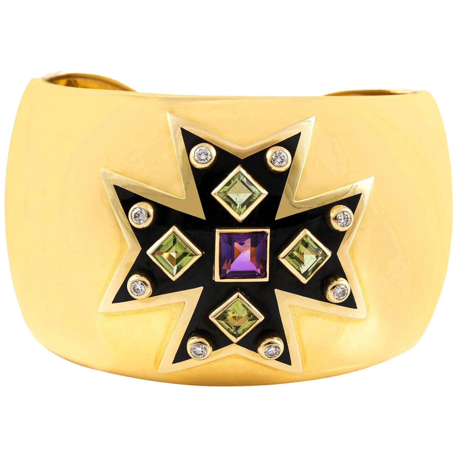 Verdura Maltese Cross Cuff