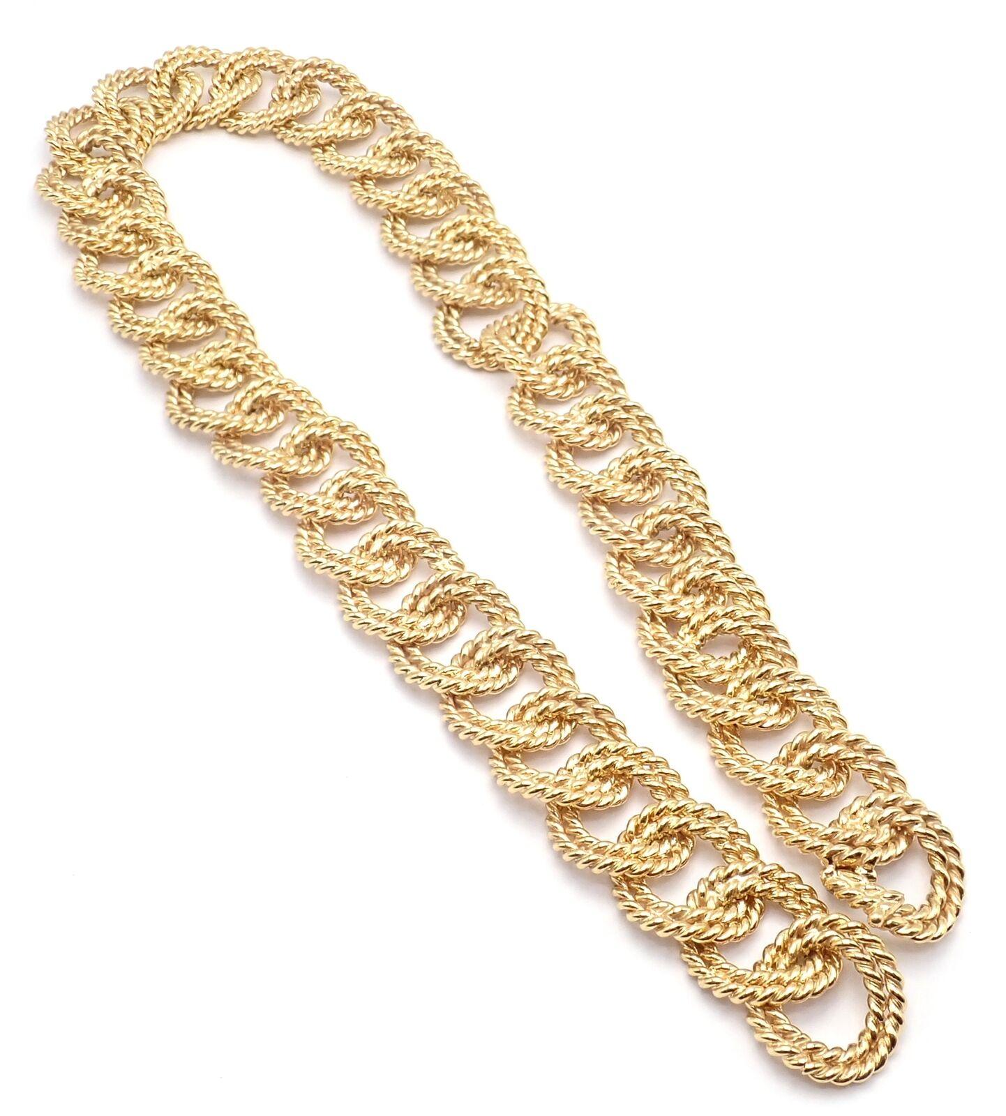 Collana girocollo in oro giallo A Link Nautico di Verdura in vendita 3