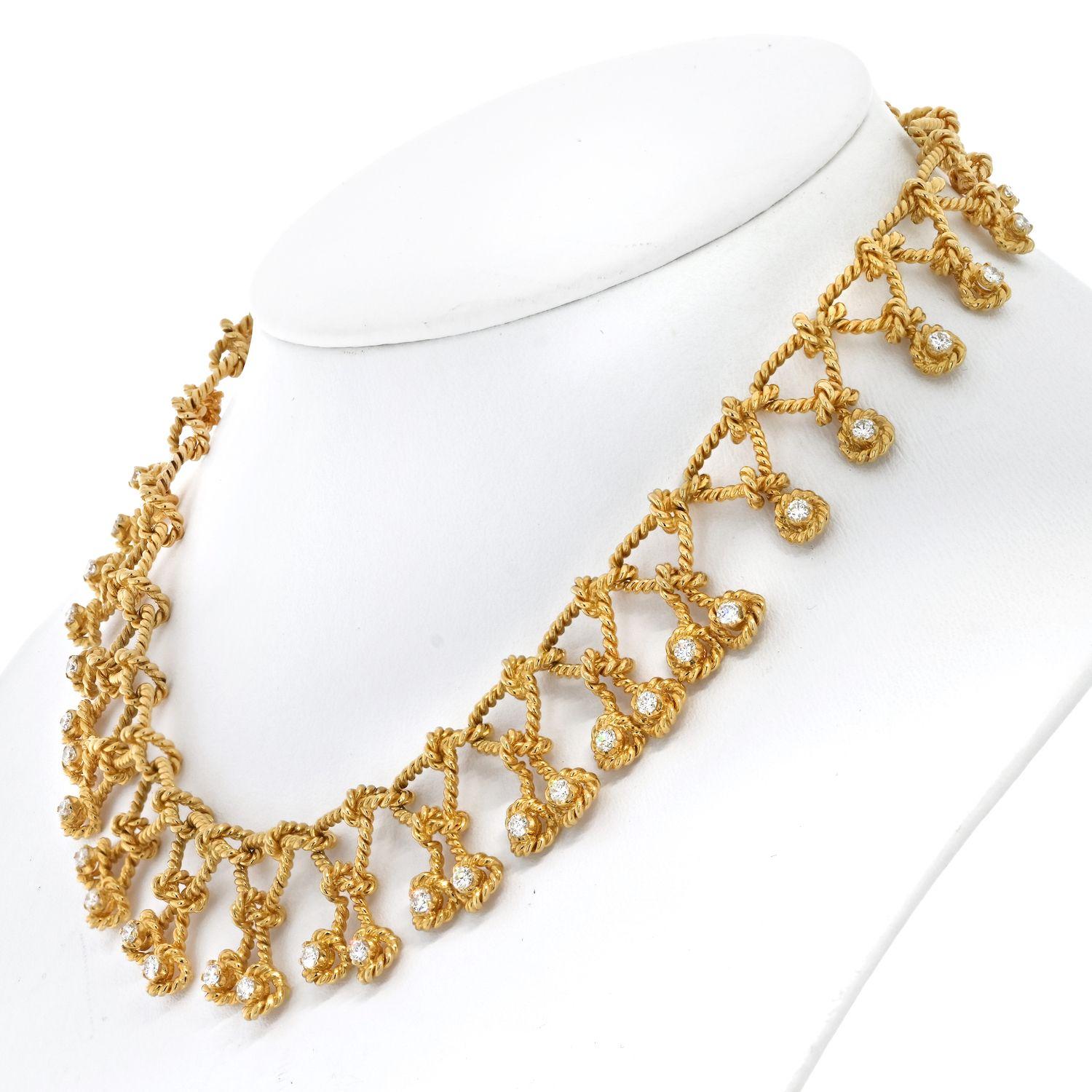 gold dog chain collar