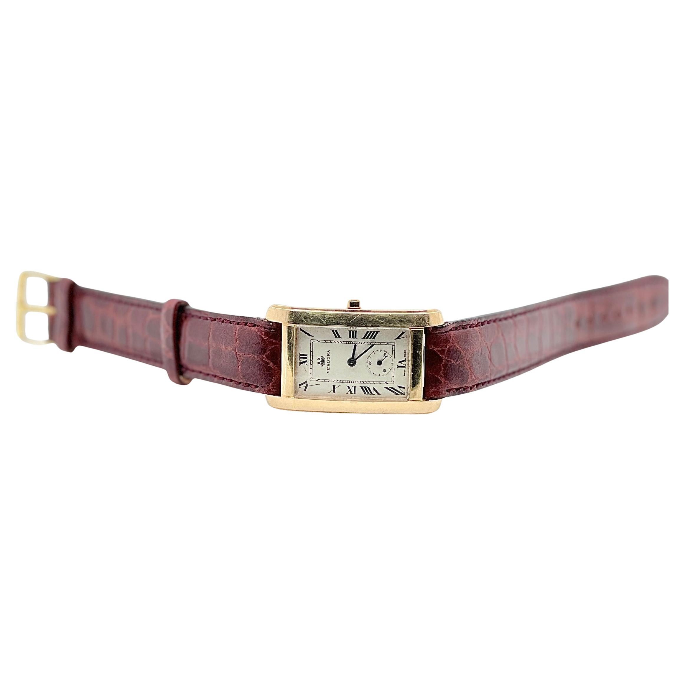 Verdura Vintage 18k Gold Uhr