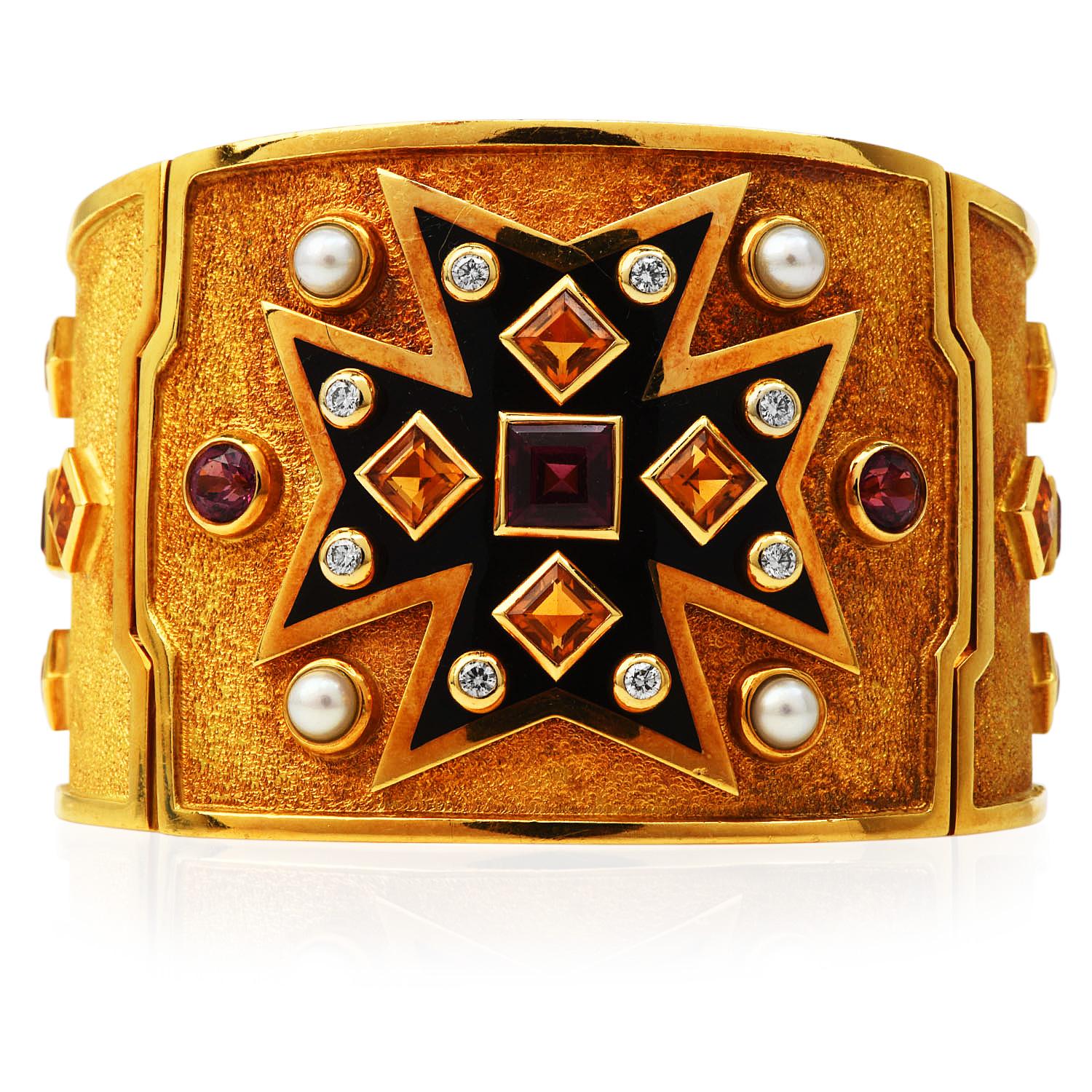 coco chanel maltese cross bracelets