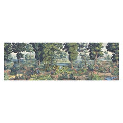 Verdure Hand Painted Wall Paper Set