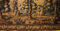 Verdure Tapestry From Flanders From The 17th Century