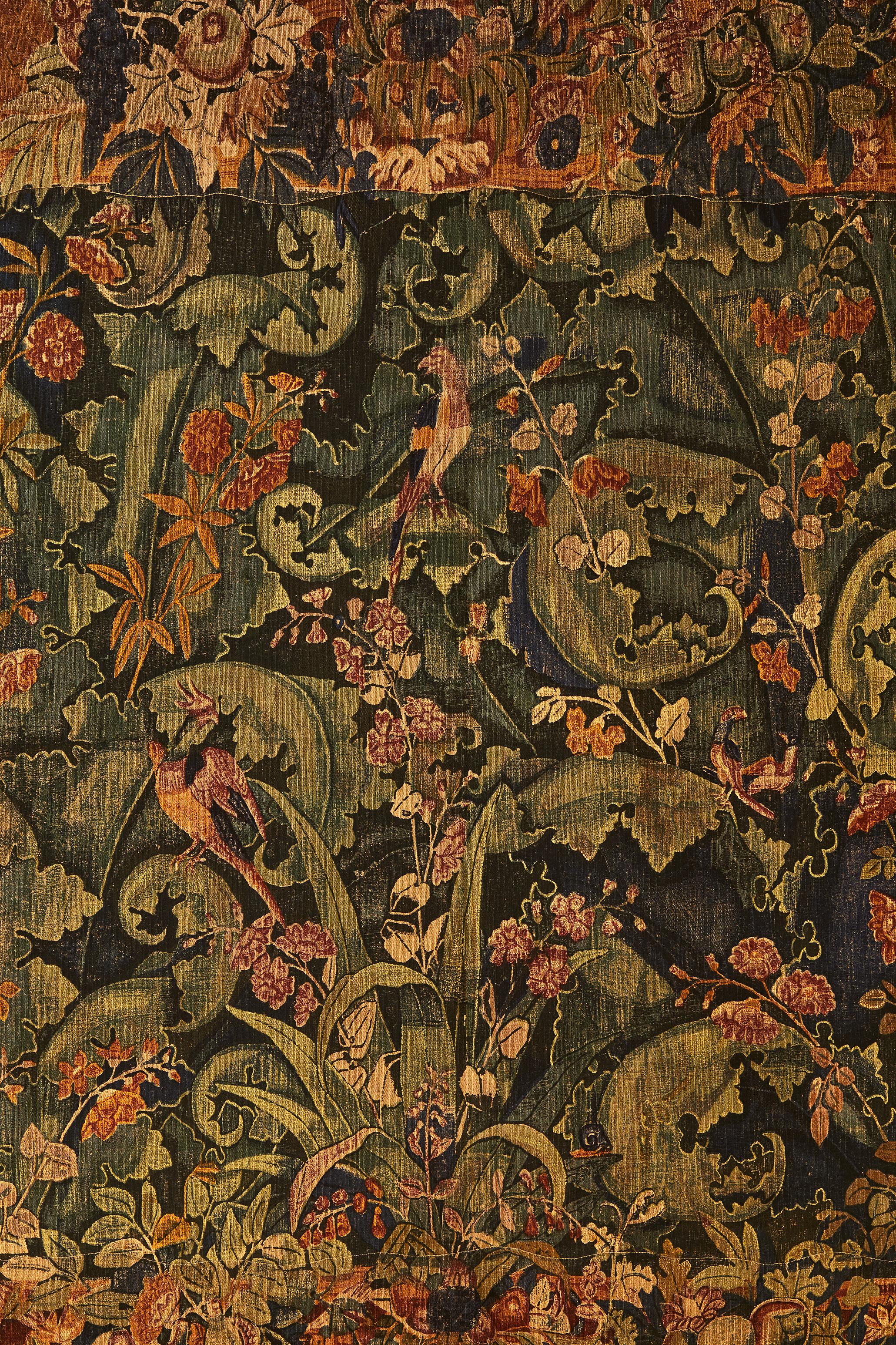 Verdure Tapestry in the Manner of D'art De Rambouillet Ateliers In Good Condition In Long Island City, NY