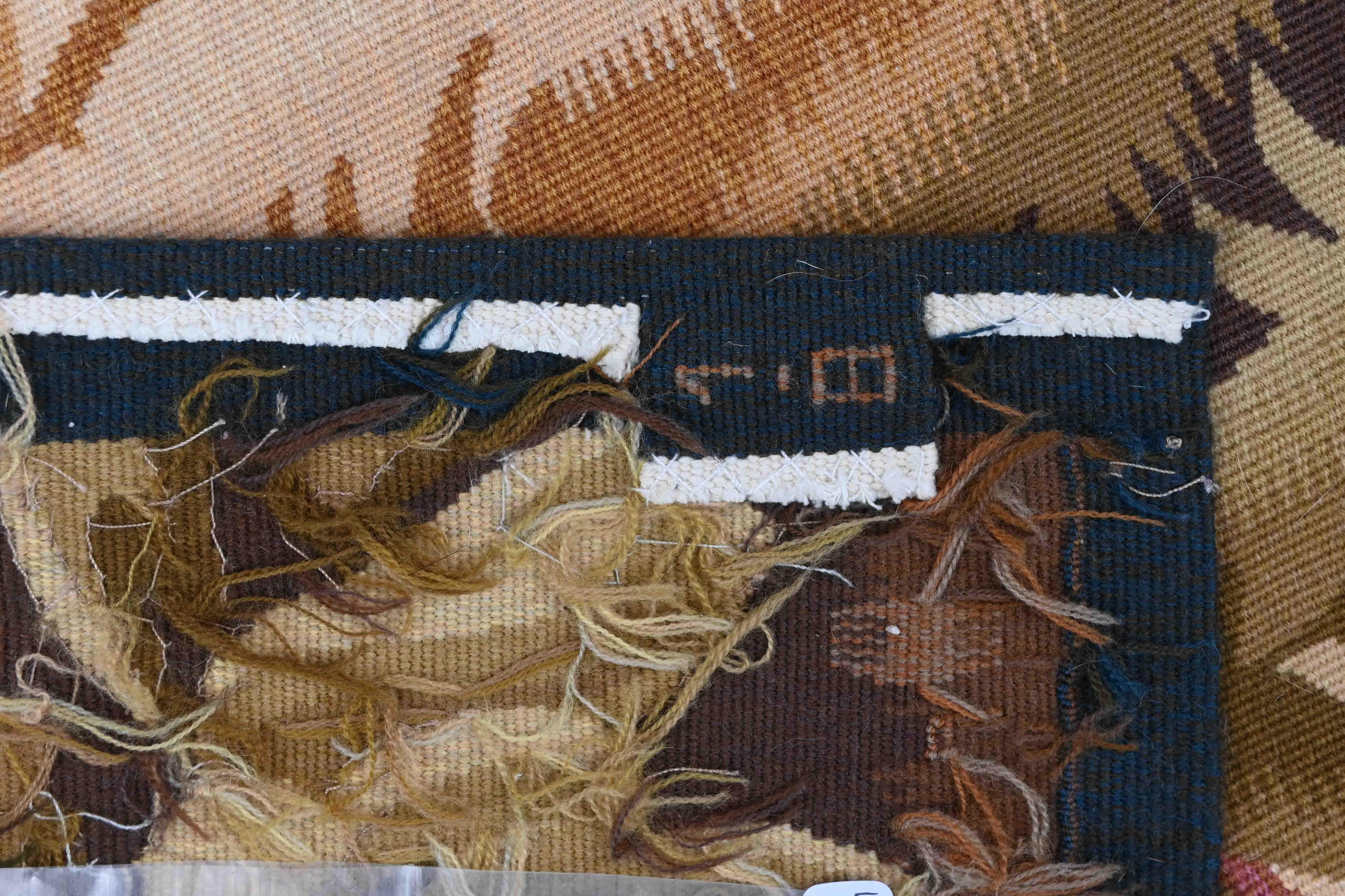Laine Tapisserie Verdure Manufacture Aubusson - 19ème siècle - L1m15xH1m24 - No. 1426 en vente