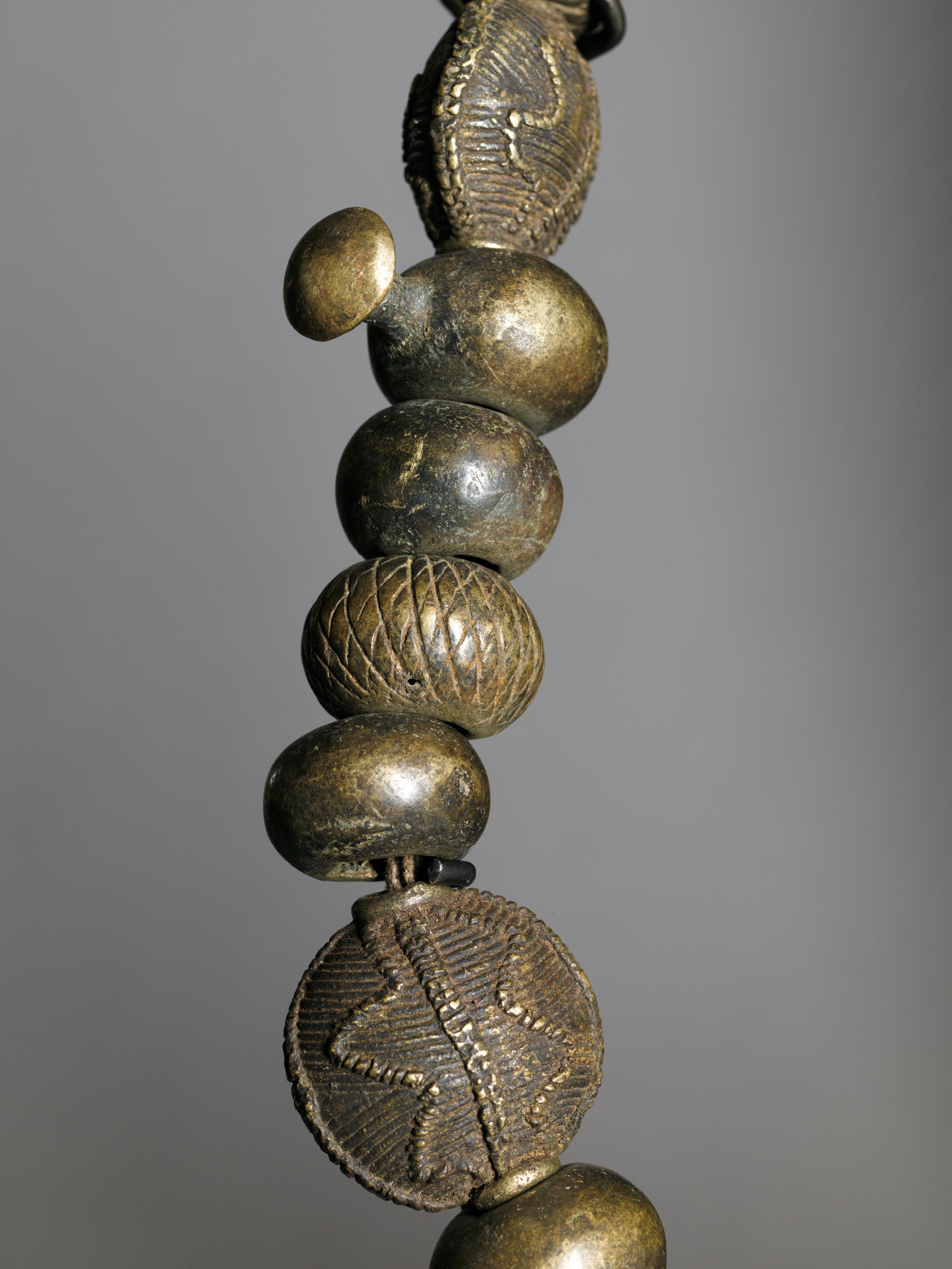 Vere People, Nigeria-Cameroon, Cast Brass Necklaces or Waist Beads Collection 2
