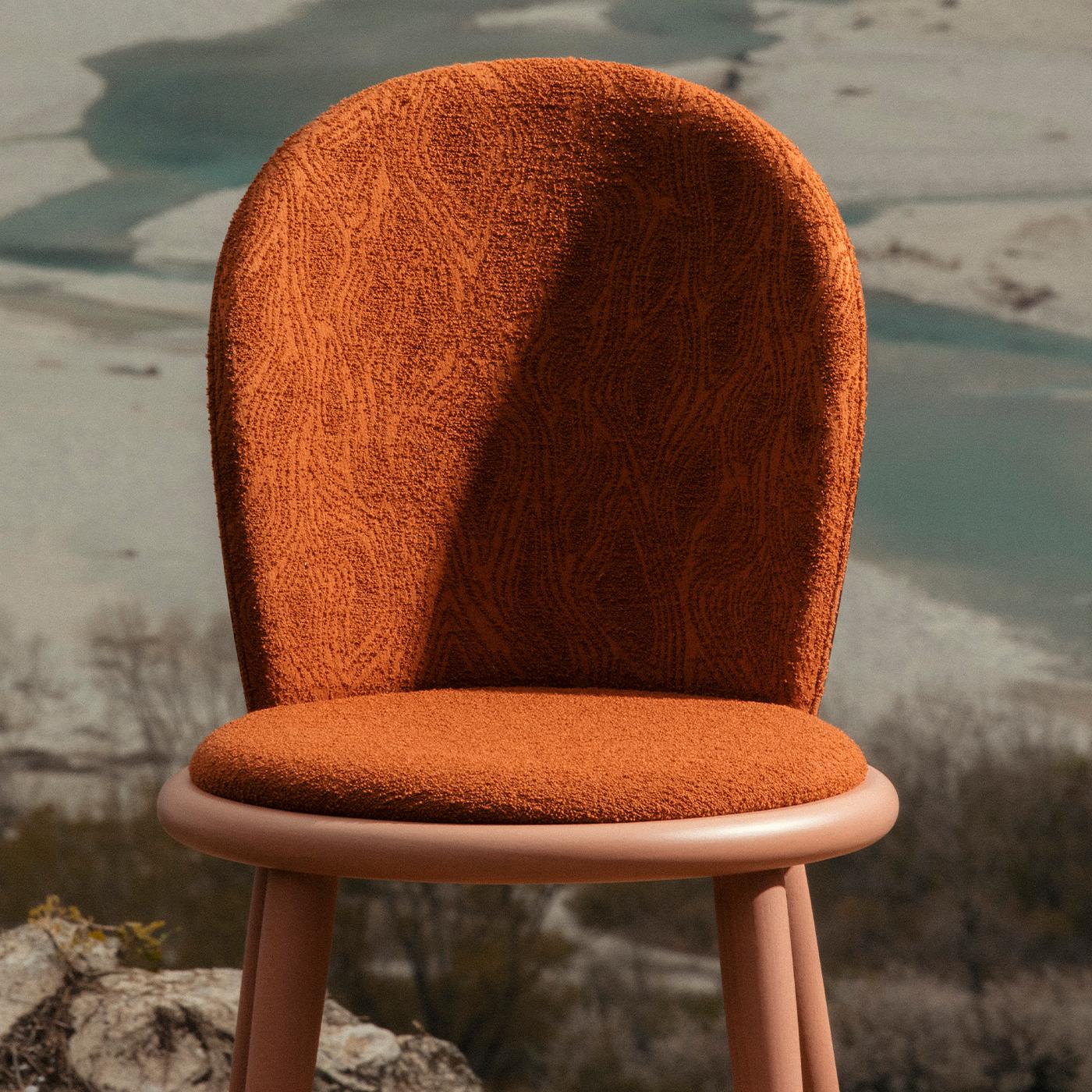 Modern Veretta 921 Orange Chair by Cristina Celestino For Sale