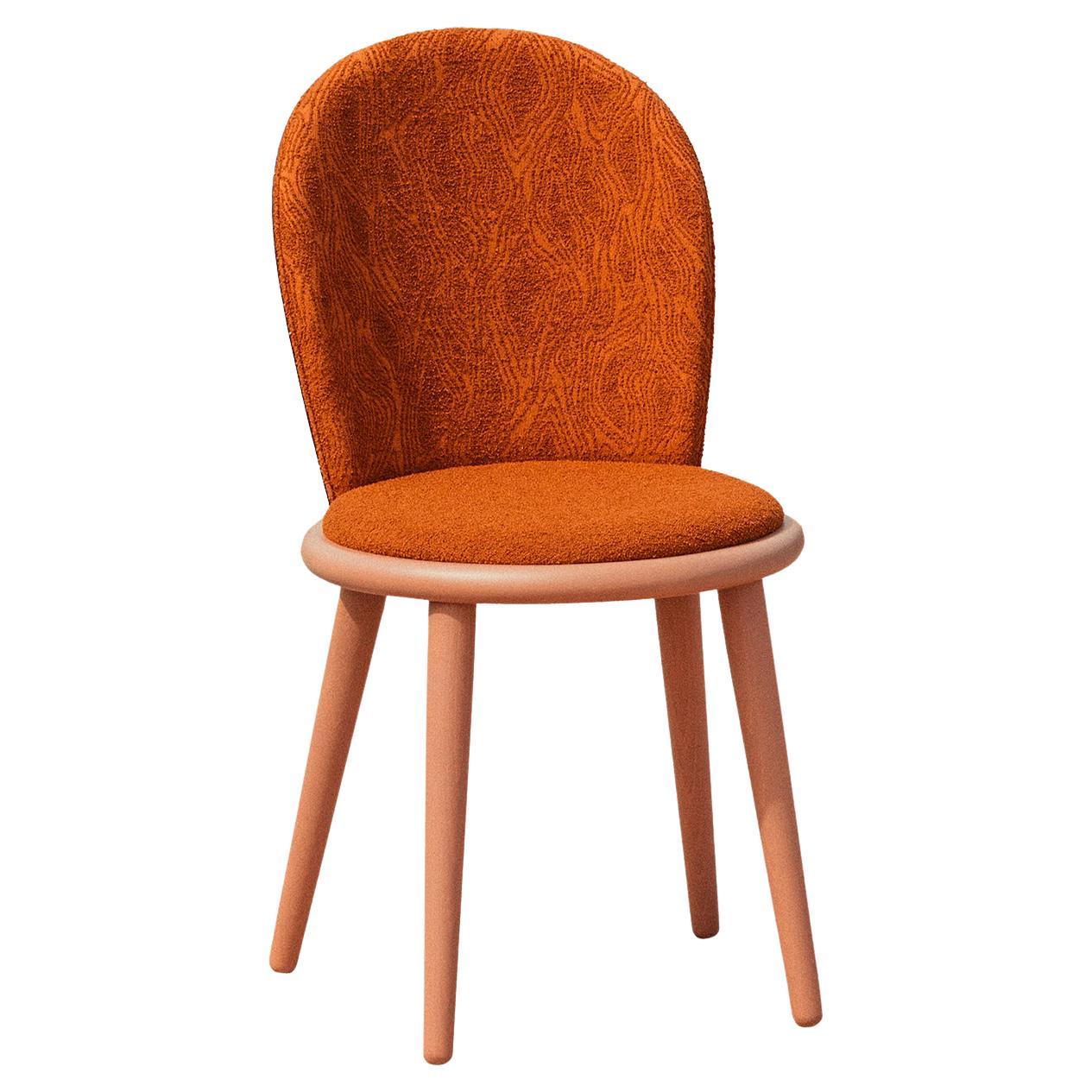 Veretta 921 Orange Chair by Cristina Celestino For Sale