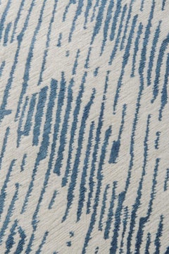 Verge Rug in Hand Knotted Wool and Silk by Kelly Wearstler