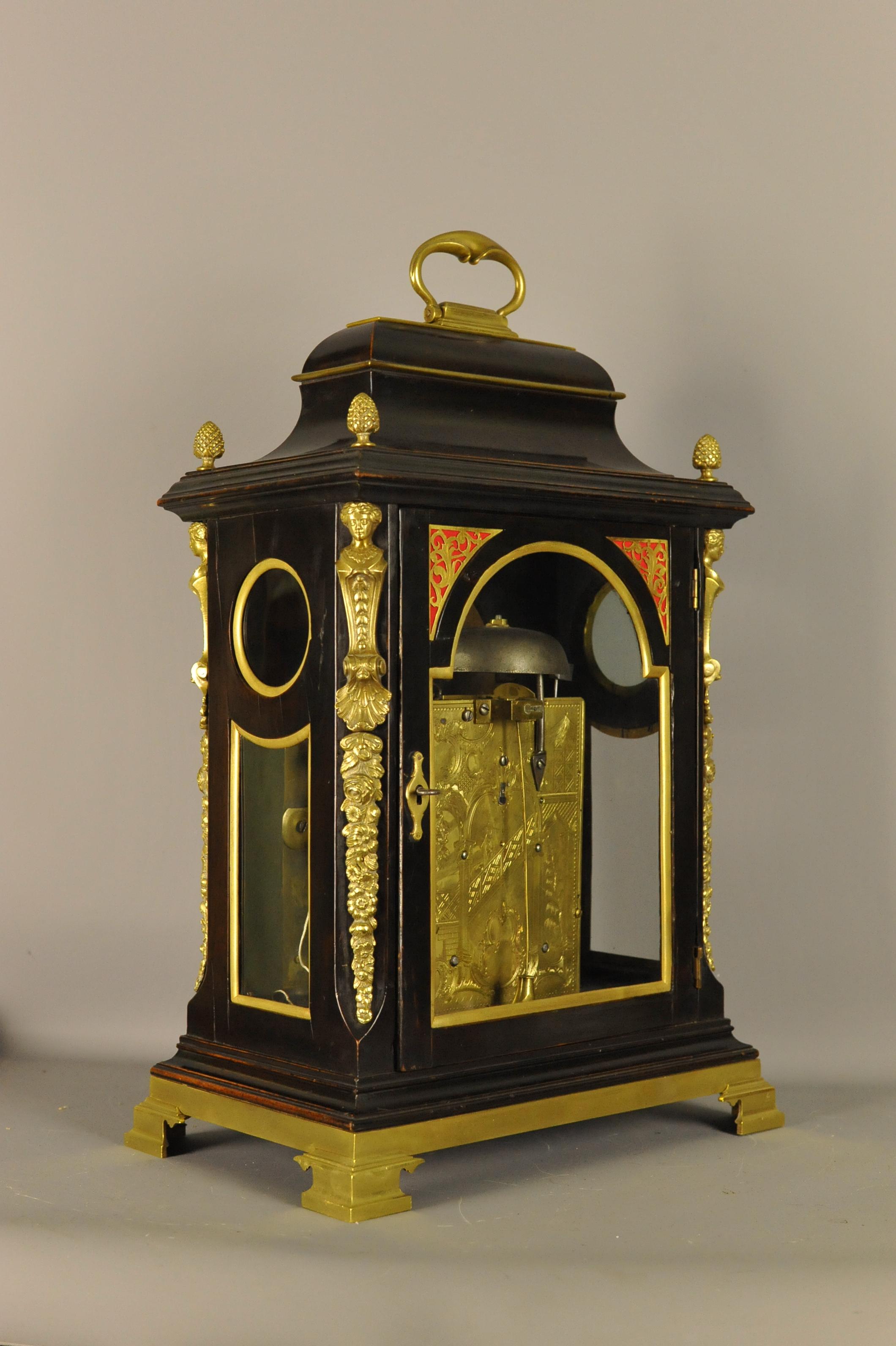 British Verge Fusee Bracket Clock, William Smith, London For Sale
