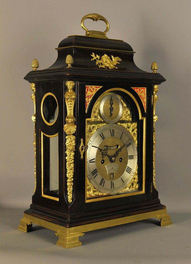 Verge Fusee Bracket Clock, William Smith, London For Sale at 1stDibs