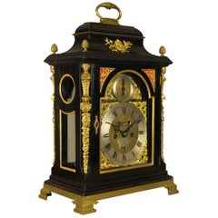 Verge Fusee Bracket Clock, William Smith, London