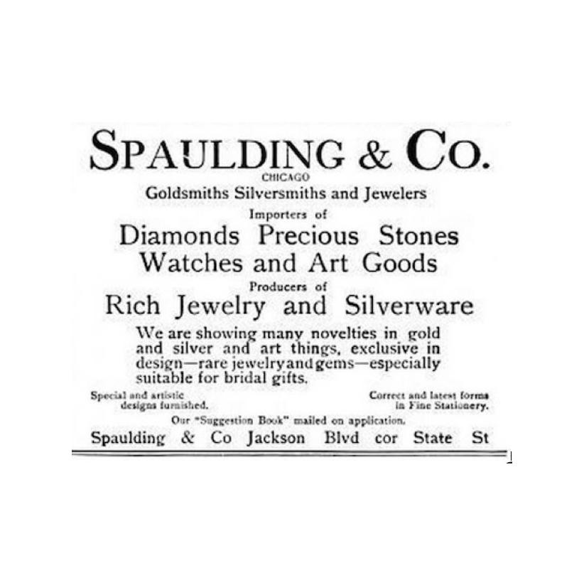 Taille française Spaulding & Co. Montre édouardienne suspendue Guilloche en or 18 carats et diamants, Verger Freres 1901 en vente