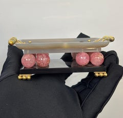 Verger Frères para Ostertag Bandeja Art Decó de varias piedras