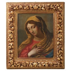 Virgen Anunciada, Escuela Emiliana, siglo XVII.