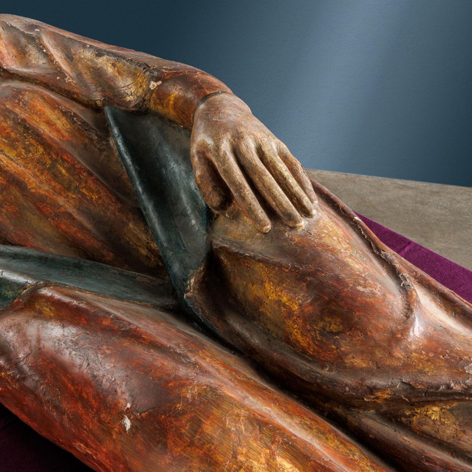 Altro Vergine della Natività. Scultore attivo in area adriatica, inizio XV secolo in vendita
