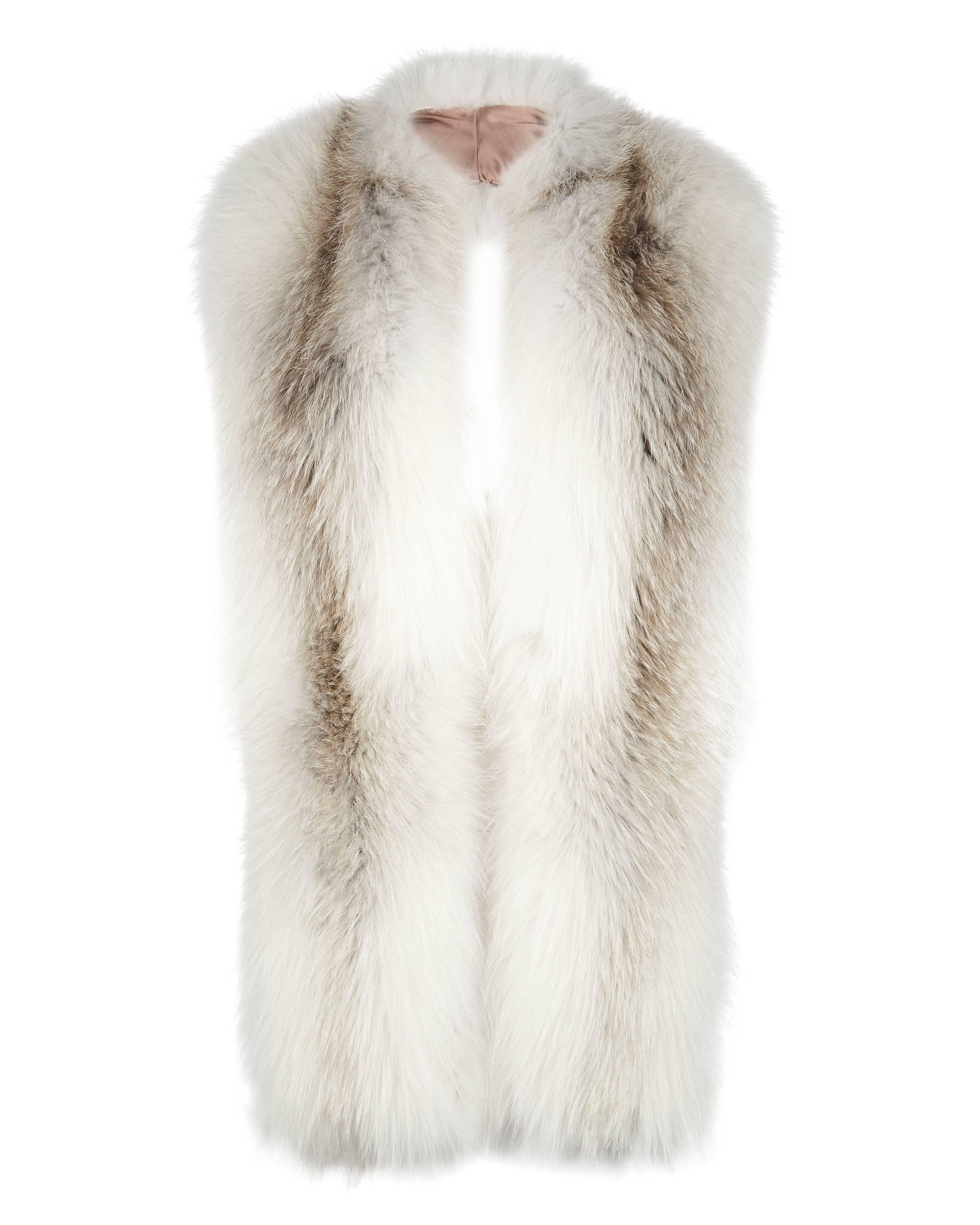 Verheyen London Legacy Stole in Natural Fawn Light Fox Fur 5
