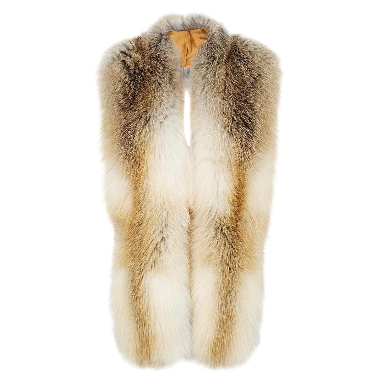 Verheyen London Legacy Stole Natural Golden Island Fox Fur - Brand New  (RRP Price)

This Natural Collection is Verheyen London’s versatile collection for country or city wear, crafted in the finest and highest quality origin assured natural fox.  A