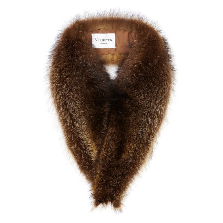 Verheyen London Mens Detachable Fur Collar in Raccoon - Brand New at ...