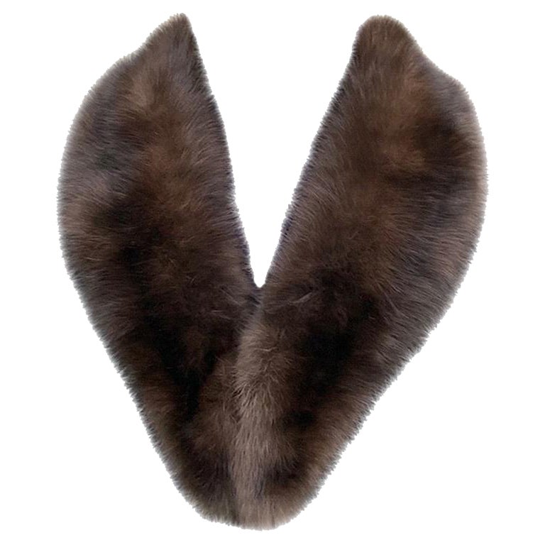 Verheyen London Mens Barguzin russe détachable Col en fourrure de zibeline