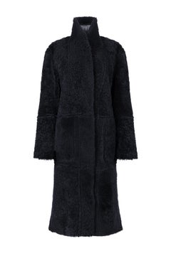 Verheyen London Reversible Shearling Coat in Black size uk 6-16