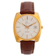 Verity Swiss Automatic Date Wristwatch 21001, Box & Papers, London Retail, 1978