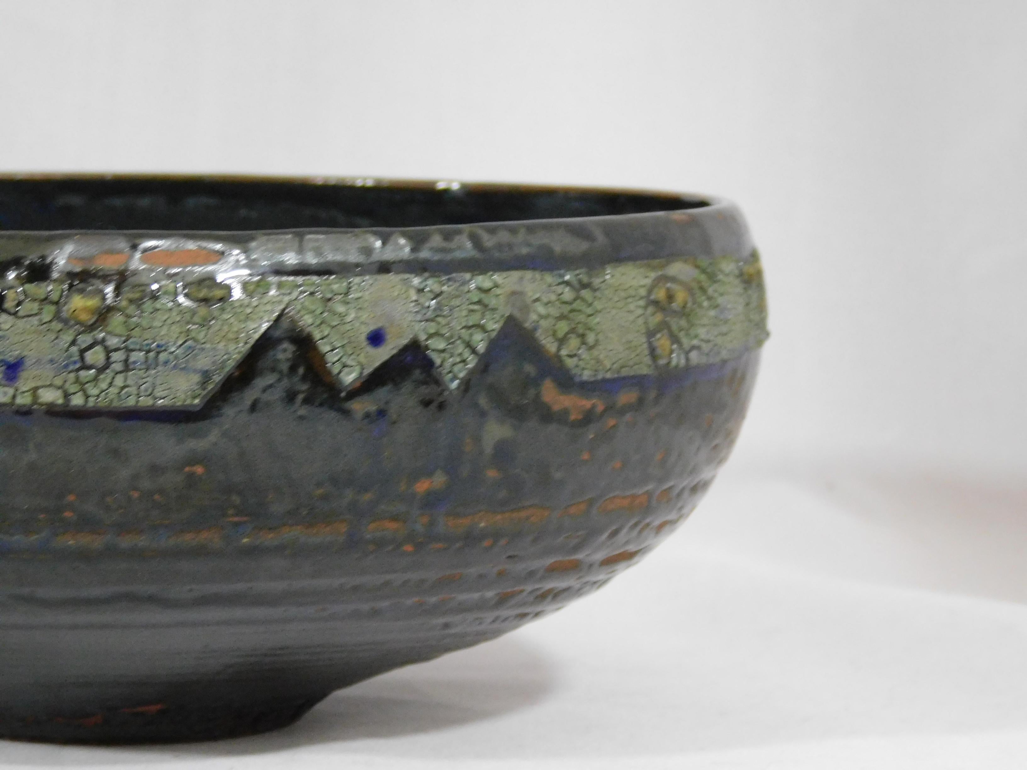 Verkovina Ceramic Bowl by Andrew Wilder, 2018 In New Condition For Sale In Richmond, VA