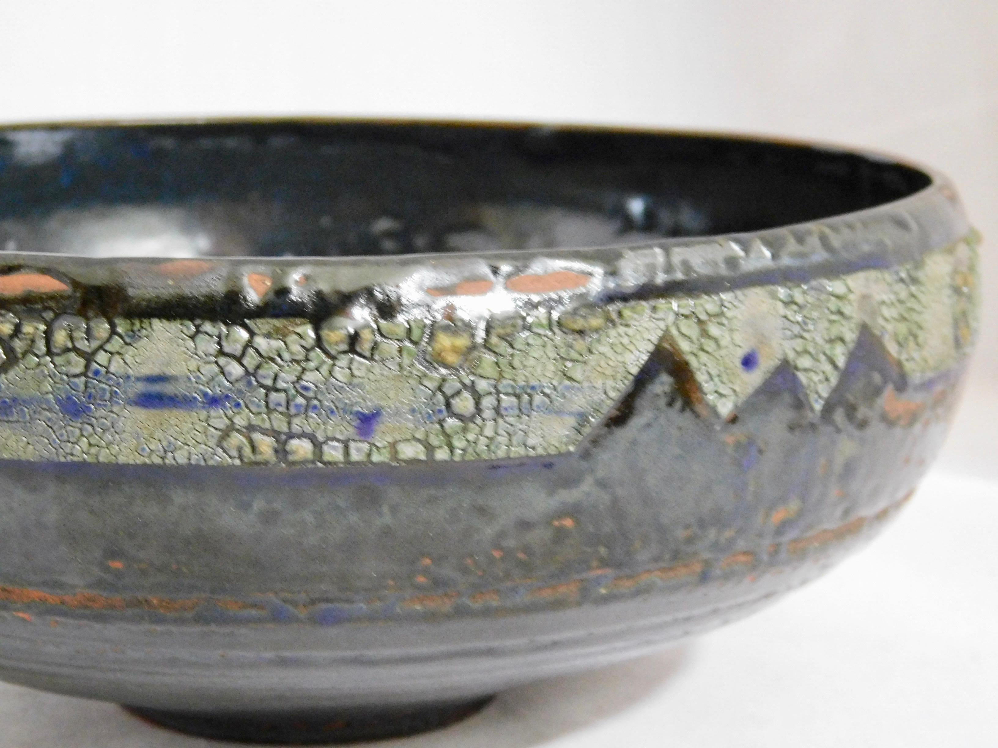 Contemporary Verkovina Ceramic Bowl by Andrew Wilder, 2018 For Sale